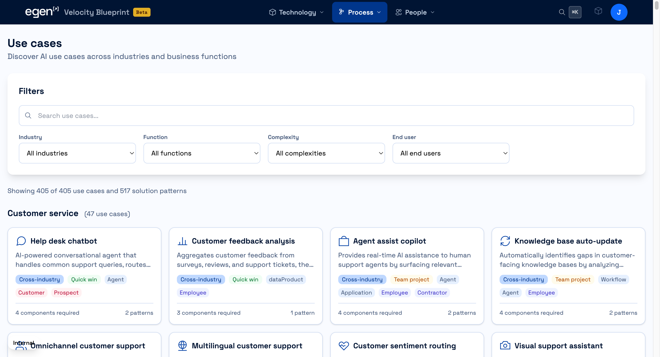 Start with use cases, not technology